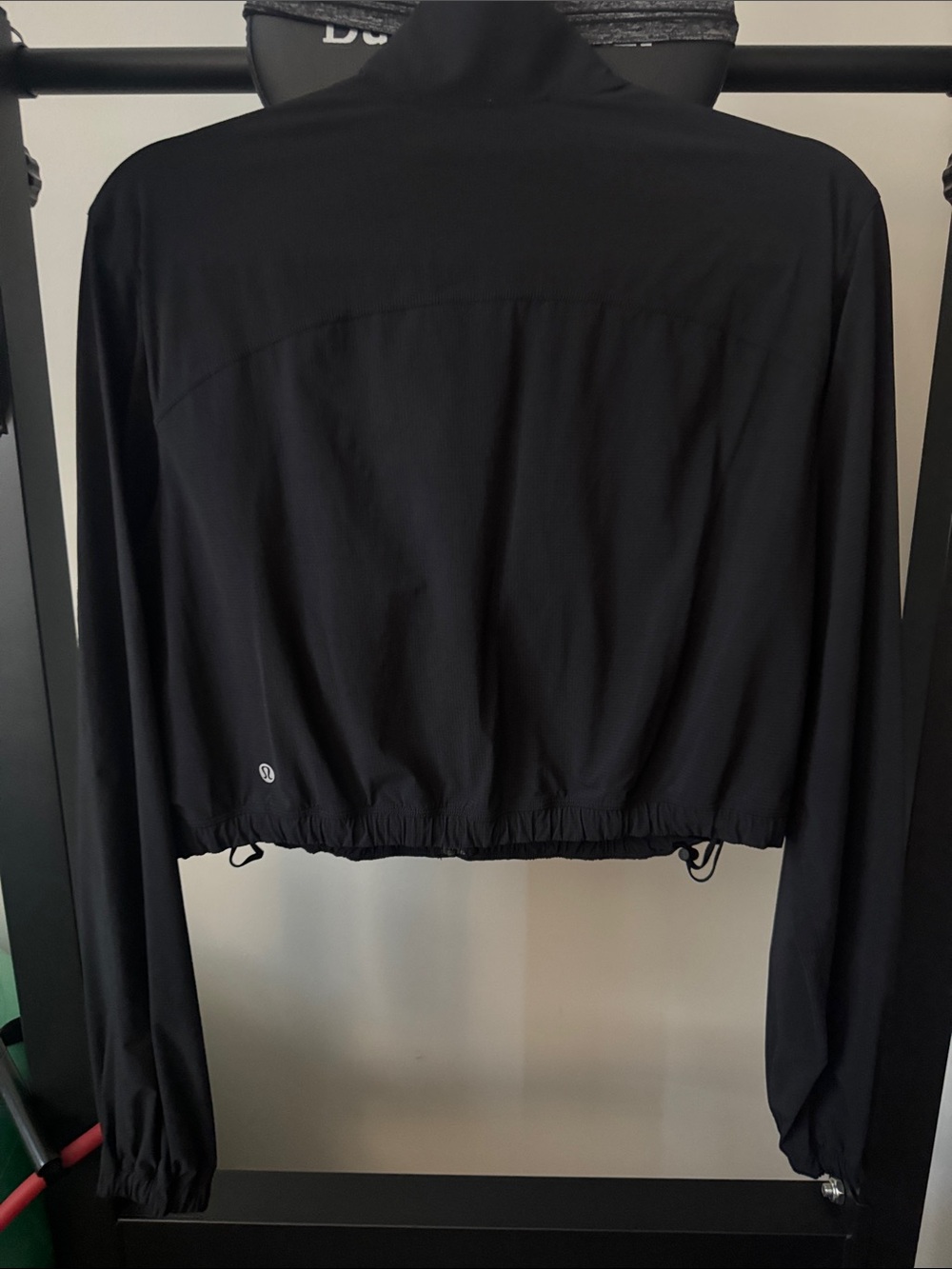 lululemon athletica Black Cropped Bomber Jacket - Picture 3 of 4